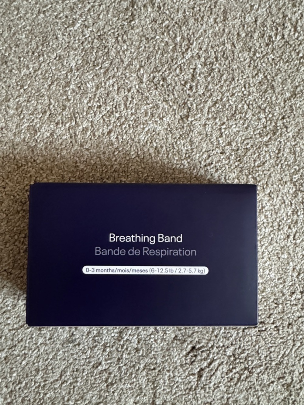 Breathing Band for Infants - Navy